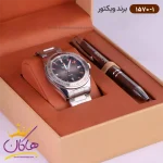ست ساعت و خودکار ویکتور مردانه 1570/1 درون جعبه