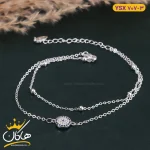 پابند استیل زنانه دو لاین چشم نظر