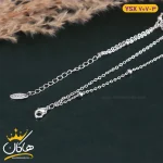 پابند استیل زنانه دو لاین چشم نظر