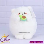 عروسک پولیشی گربه اووکادو به دست سفید