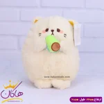 عروسک پولیشی گربه اووکادو به دست کرمی
