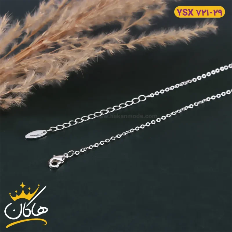 پابند استیل زنانه طرح پروانه سفید