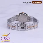 بند ساعت اورینت ست فلزی نقره ای صفحه سفید کد 9367/6 زنانه