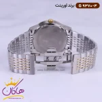 بند ساعت اورینت فلزی ست نقره ای طلایی کد 9370 مردانه