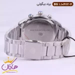 بند ساعت بیگوتی مردانه فلزی صفحه شامپاینی کد BG.1.10472-4