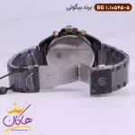 ساعت بیگوتی مردانه فلزی مشکی فول تایم کد BG.1.10545-2 نمای قفل