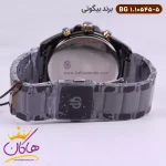 ساعت بیگوتی مردانه فلزی مشکی فول تایم کد BG.1.10545-2 نمای بند