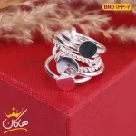 انگشتر استیل زنانه چند لایه متفاوت