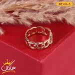 انگشتر استیل زنانه کارتیر باز نگینی