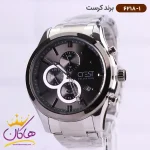 صفحه‌ی ساعت کرست مردانه فلزی مدل 6218/1