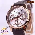 صفحه‌ی ساعت کرست بند چرمی زنانه 6711/3