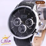 صفحه‌ی ساعت کرست بند چرمی مردانه 6711/7