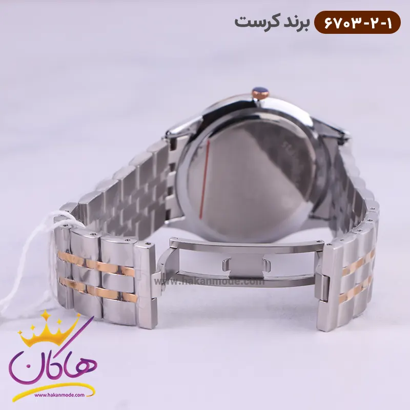 قفل ساعت کرست مردانه فلزی مدل 6703/2