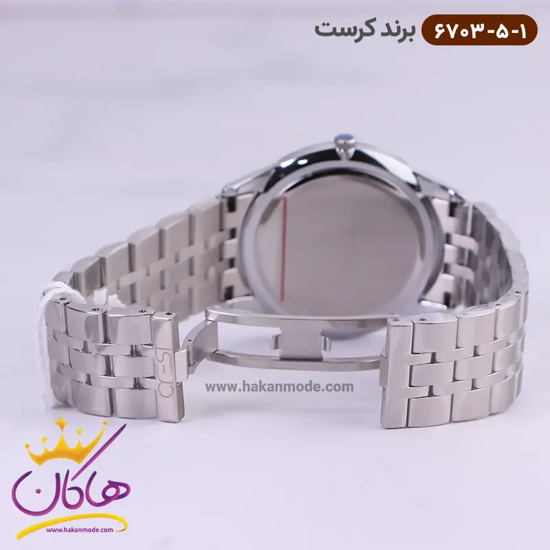 قفل ساعت کرست مردانه فلزی مدل 6703/5