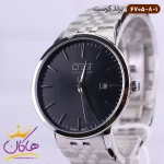 ساعت کرست ست فلزی نقره ای صفحه مشکی مدل 6705/8 - Image 2