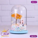 حباب شیشه ای چراغ دار زوج