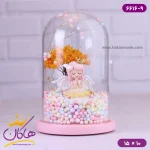 حباب شیشه ای چراغ دار فرشته