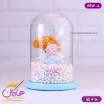حباب شیشه ای چراغ دار فرشته