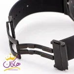 ساعت هابلوت مردانه بند رابر مشکی کرنوگراف اندکس طلایی 888/7 نمای باز