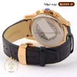 ساعت نوادا مردانه بند چرمی کرنوگراف G1262/2 نمای بسته