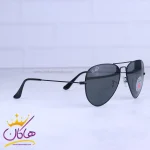 عدسی عینک آفتابی ری بن مردانه مشکی خلبانی RB 3025/19