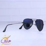 بینی گیر عینک آفتابی ری بن مردانه مشکی خلبانی RB 3025/19