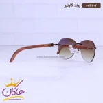 دسته عینک آفتابی مردانه کارتیر دسته چوبی 0042/2