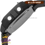 پین ساعت کاسیو مردانه رابر مشکی دیجیتالی W-800HG-9AVDF