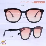 ابعاد عینک آفتابی زنانه جنتل مانستر شیشه صورتی LIBE/2