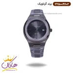 ساعت گرناویک مردانه فلزی مشکی 225004602