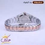 بند ساعت گرناویک زنانه فلزی نقره ای رزگلد 225006001