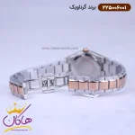 قفل ساعت گرناویک زنانه فلزی نقره ای رزگلد 225006001