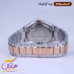 بند ساعت گرناویک مردانه فلزی نقره ای رزگلد 225006002