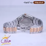 قفل ساعت گرناویک مردانه فلزی نقره ای رزگلد 225006002