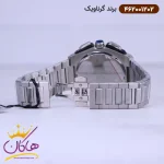 قفل ساعت گرناویک مردانه فلزی نقره ای کرنوگراف 462001202