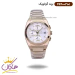 ساعت گرناویک زنانه فلزی طلایی کرنوگراف 464002101