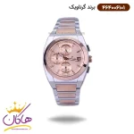 ساعت گرناویک زنانه فلزی نقره ای رزگلد کرنوگراف 464006101