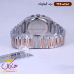 بند ساعت گرناویک زنانه فلزی نقره ای رزگلد کرنوگراف 464006101