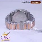 بند ساعت گرناویک مردانه فلزی نقره ای رزگلد کرنوگراف 464006102
