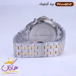 بند ساعت گرناویک مردانه فلزی نقره ای طلایی کرنوگراف 470005202