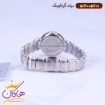 بند ساعت گرناویک زنانه فلزی نقره ای طلایی 514005201