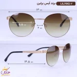 ابعاد عینک آفتابی آیس برلین مردانه طلایی LILIYAS/2