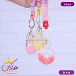 جاکلیدی آکواریومی طرح دونات