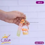 جاکلیدی آکواریومی طرح خرس نارنجی