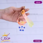 جاکلیدی آکواریومی طرح فضانورد نارنجی
