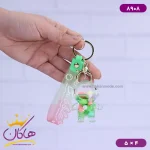 جاکلیدی آکواریومی مدل فضانورد سبز