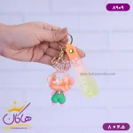 جاکلیدی آکواریومی طرح خرگوش نارنجی