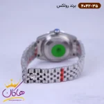 بند ساعت رولکس زنانه فلزی دیت جاست نقره ای 4042/35