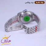 قفل ساعت رولکس زنانه فلزی دیت جاست نقره ای 4042/35