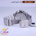قفل ساعت سرجیو تاچینی مردانه فلزی صفحه آبی کرنوگراف 10411/2
